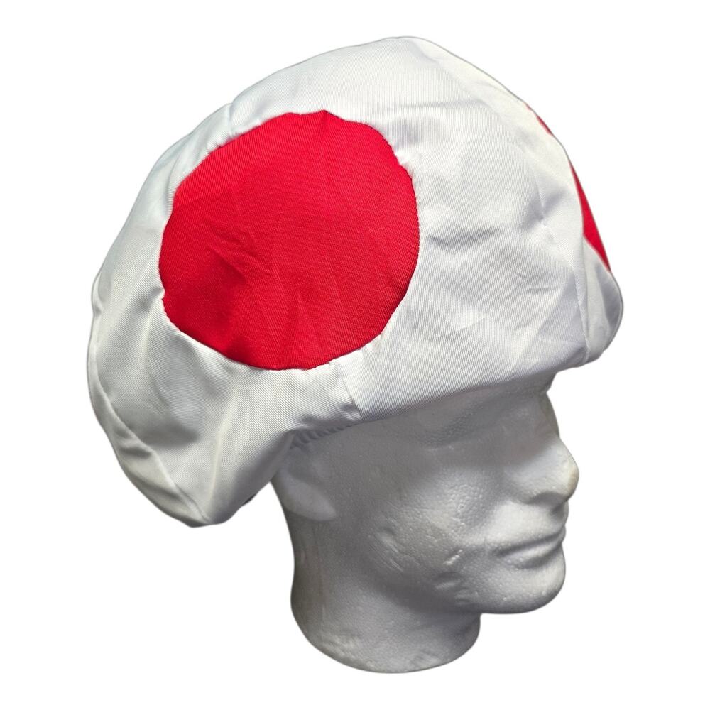Super Mario Toad Costume Headpiece Halloween Accessory Hat